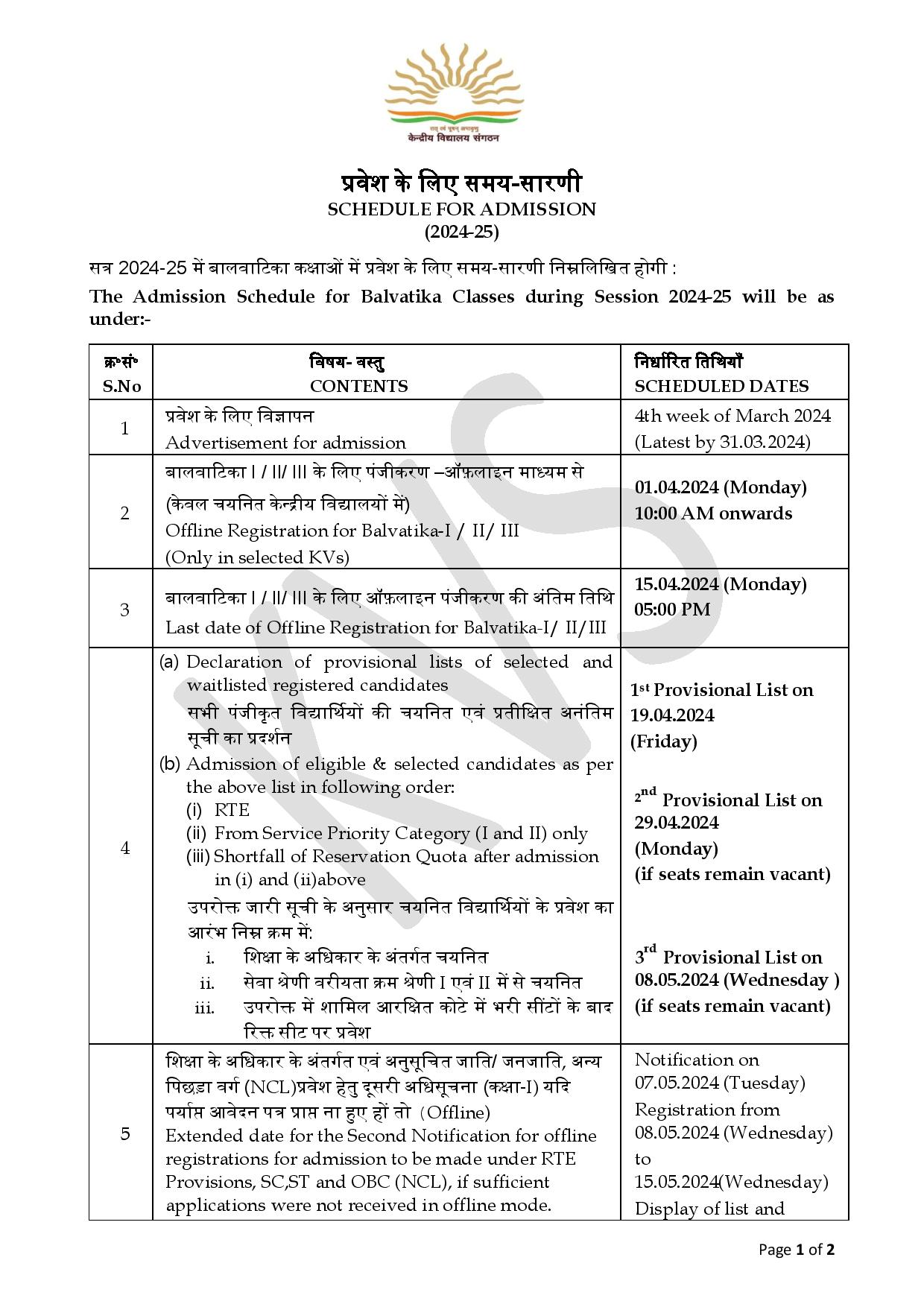 Kvs Balvatika Schedule-page-001